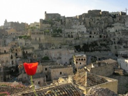 Vista di Matera (con ape!)